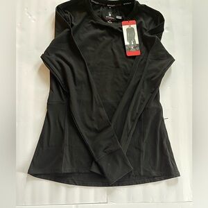 Spyder- Black Long Sleeve activewear